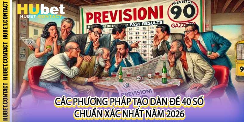 Tạo Dàn Đề 40 Số Tại Hubet - Bí Quyết Nuôi Khung Bất Bại - Na77