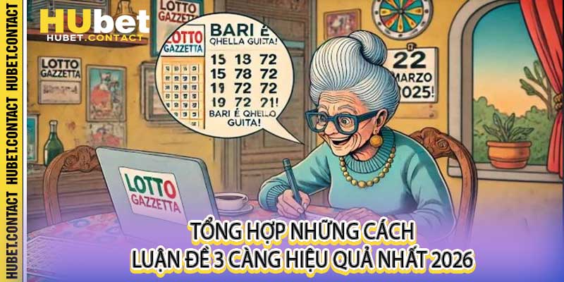 Cách Luận Đề 3 Càng Tại Hubet - Kinh Nghiệm Chốt Số Ăn Đậm - Na77